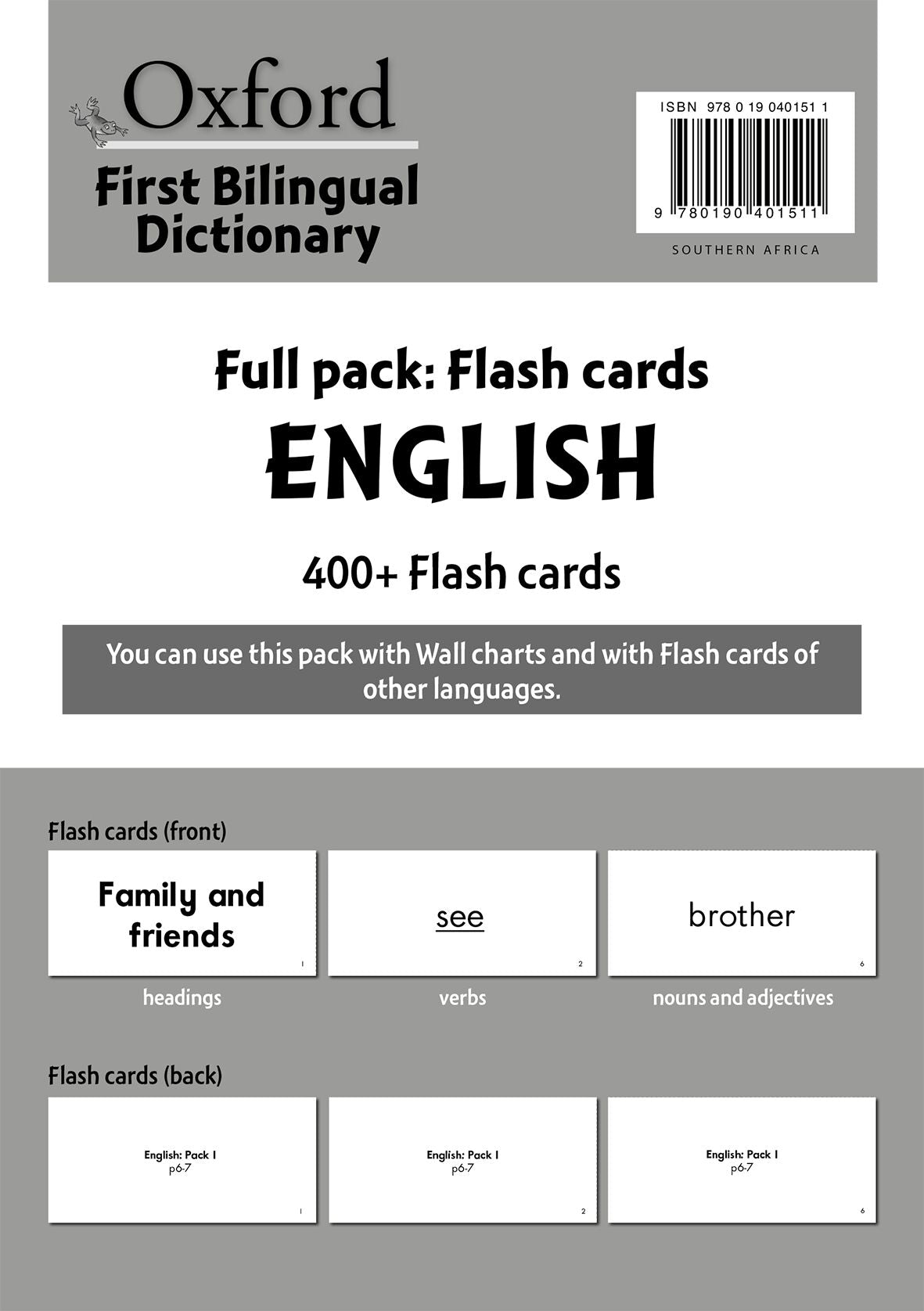 Oxford FiReading Scheme t Bilingualing Dict all caReadeReading Scheme English ISBN/SKU: 9780190401511