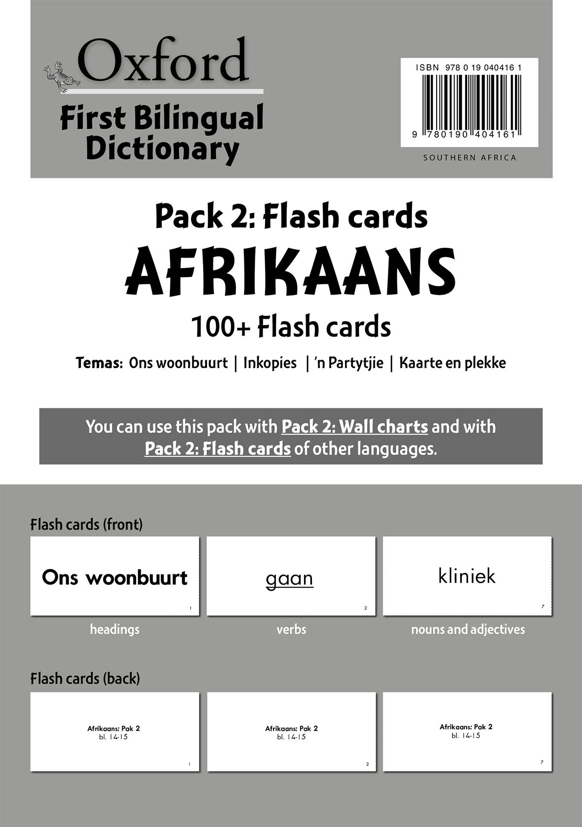 Oxford FiReading Scheme t Bilingualing Dict pack 2 caReadeReading Scheme Afrikaans ISBN/SKU: 9780190404161