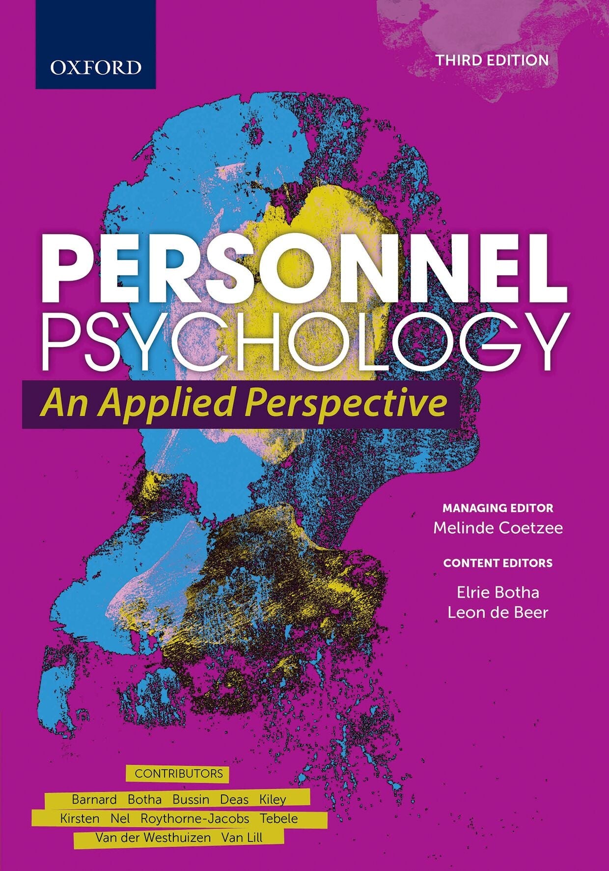 Personnel Psychology: An Applied Perspective 3e ISBN/SKU: ISBN/SKU: 9780190754563