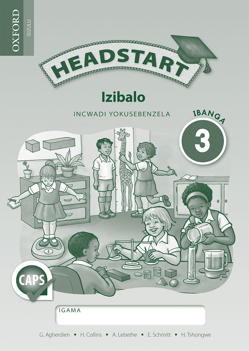 Headstart Mathematics Gr3 Wbk (Zulu) ISBN/SKU: 9780199047130