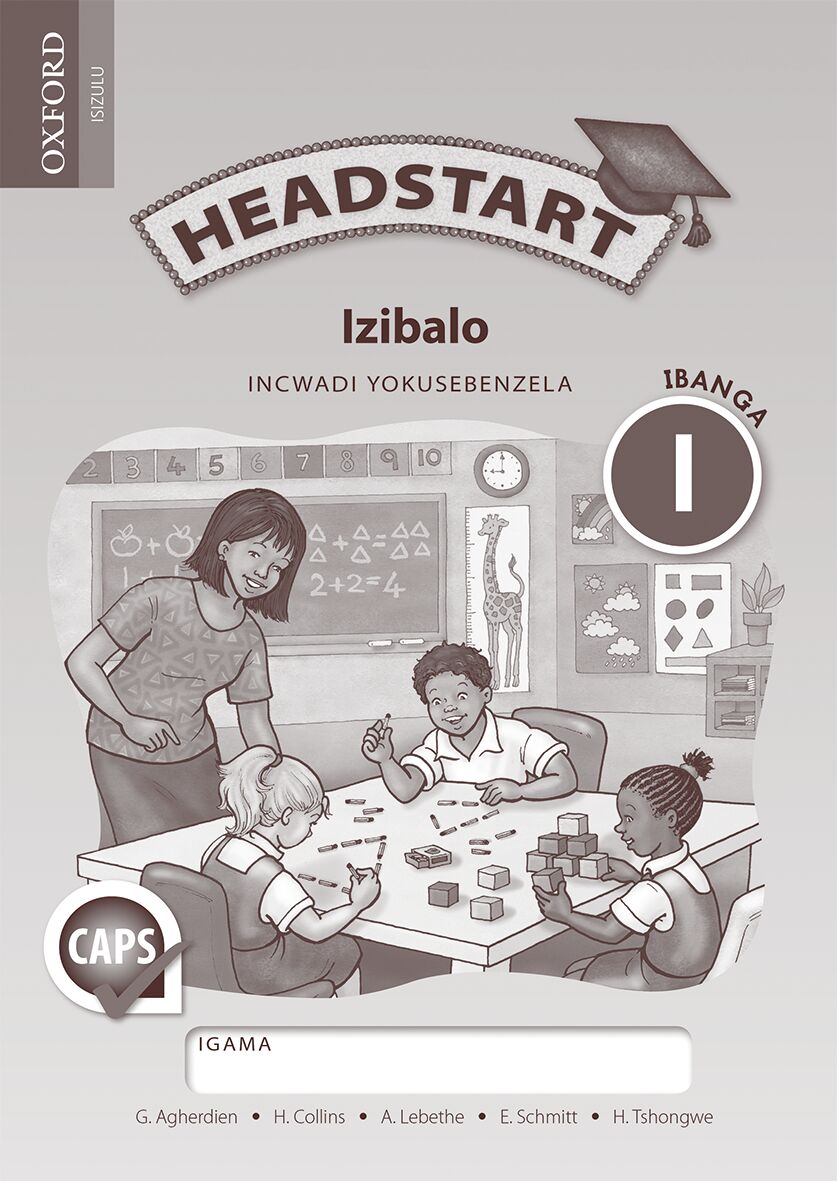 Headstart Mathematics Gr1 Wbk (Zulu) ISBN/SKU: 9780199049608