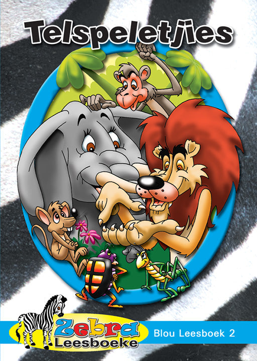 Zebra Leesboeke Grd 1 Blou Bk 2 - Telspeltjies ISBN/SKU: 9780796026392