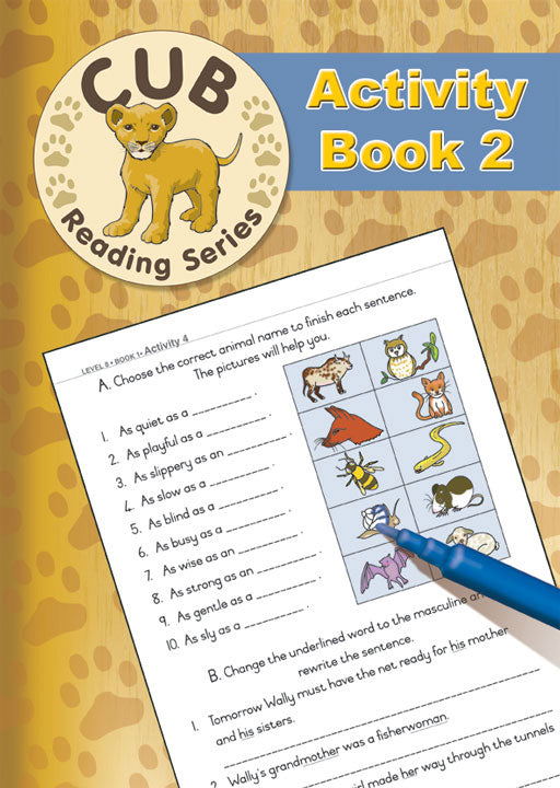 Cub Reading Scheme (English) Activity Bk 2 (Level 5 - 8) ISBN/SKU: 9780796032928