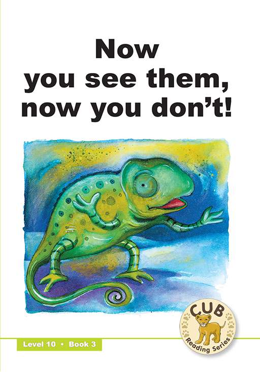 Cub Reading Scheme (English) Level 10 Bk 3: Now You.. ISBN/SKU: 9780796033000