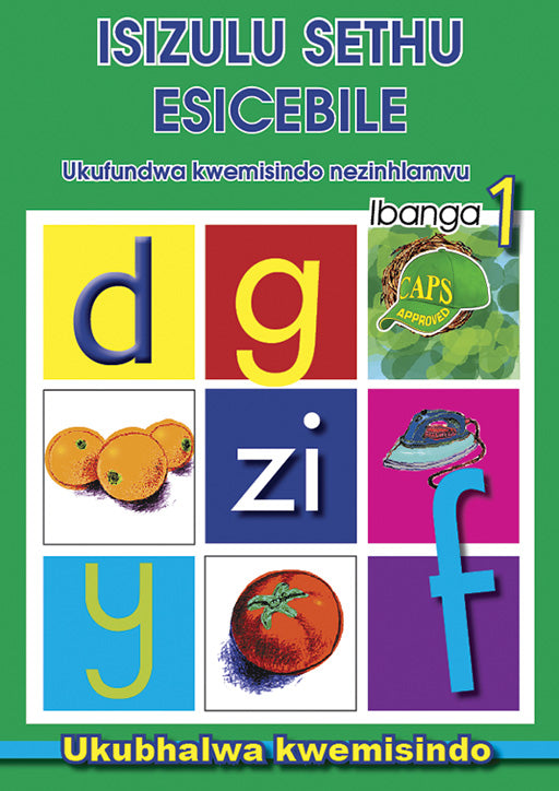 Shuters Isizulu Fal Phonics Prog. Workbook 1 ISBN/SKU: 9780796042194