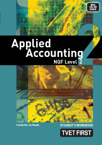 Applied Accounting NQF2 Workbook ISBN: 9780853205661 ISBN/SKU: 9780853205661