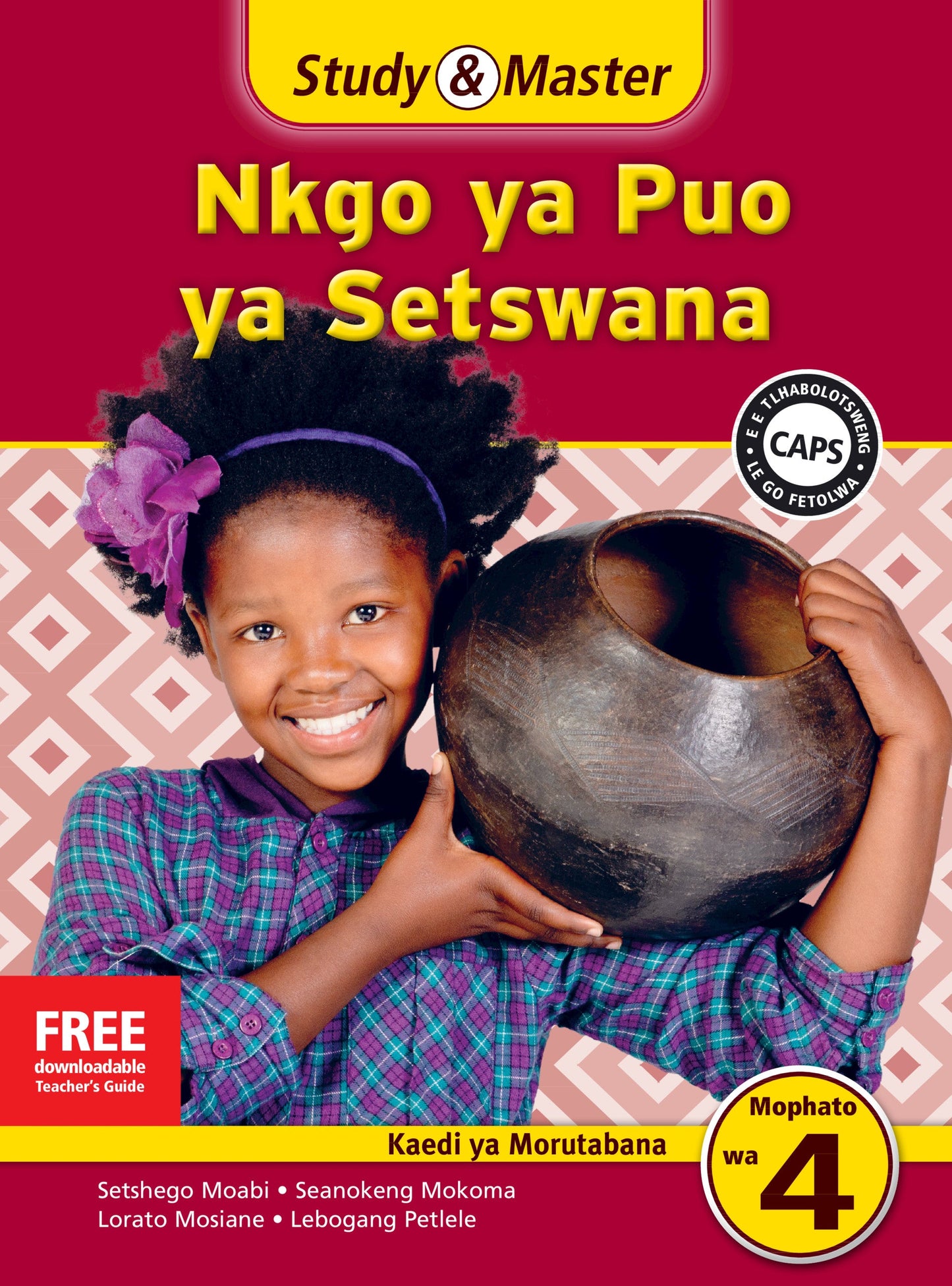 Study & Master Nkgo ya Puo ya Setswana Kaedi ya Morutabana Mophato wa 4 ISBN/SKU: 9781107622104