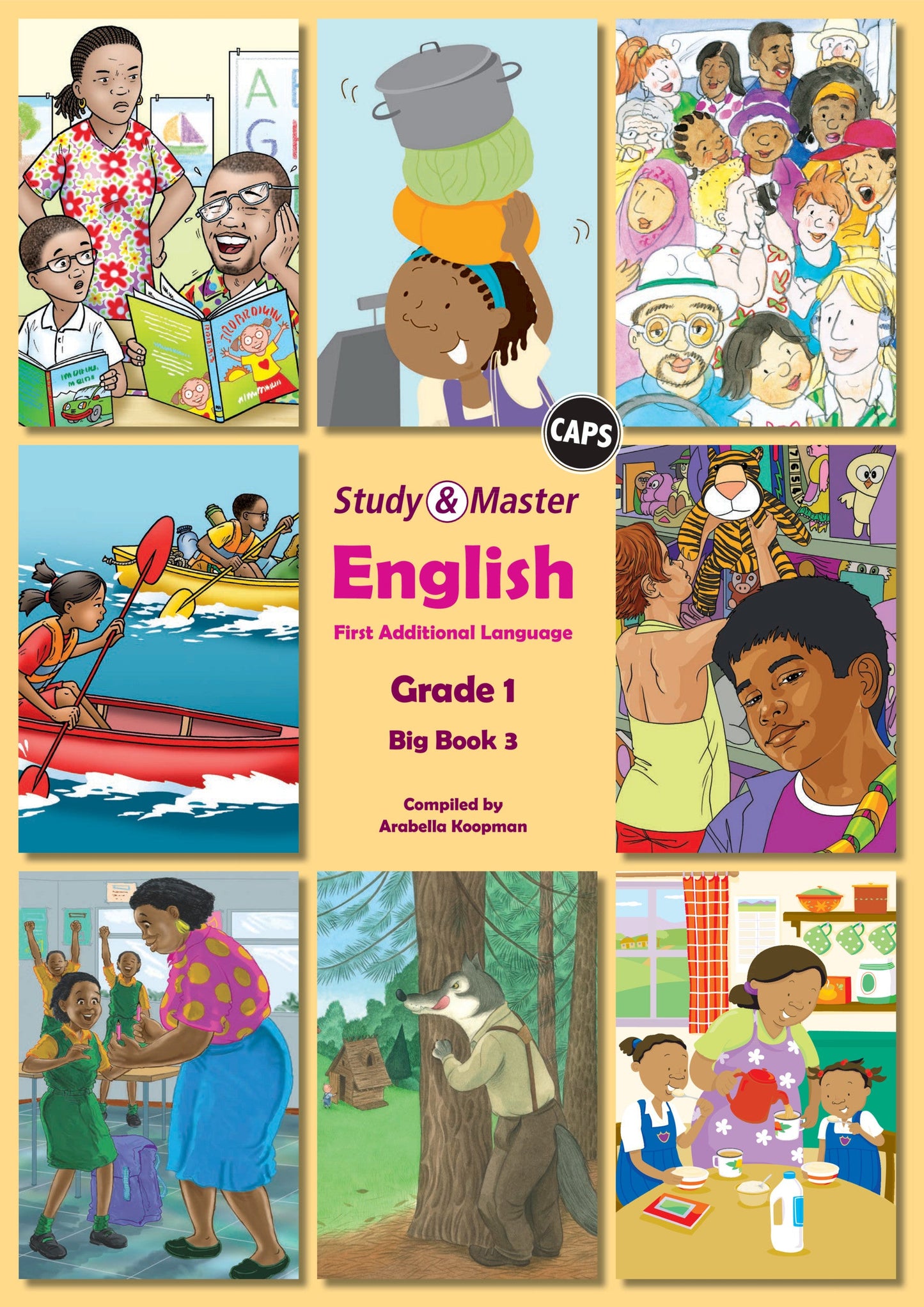 Study & Master English First Additional Language Big Book 3 Grade 1 ISBN/SKU: 9781107634220
