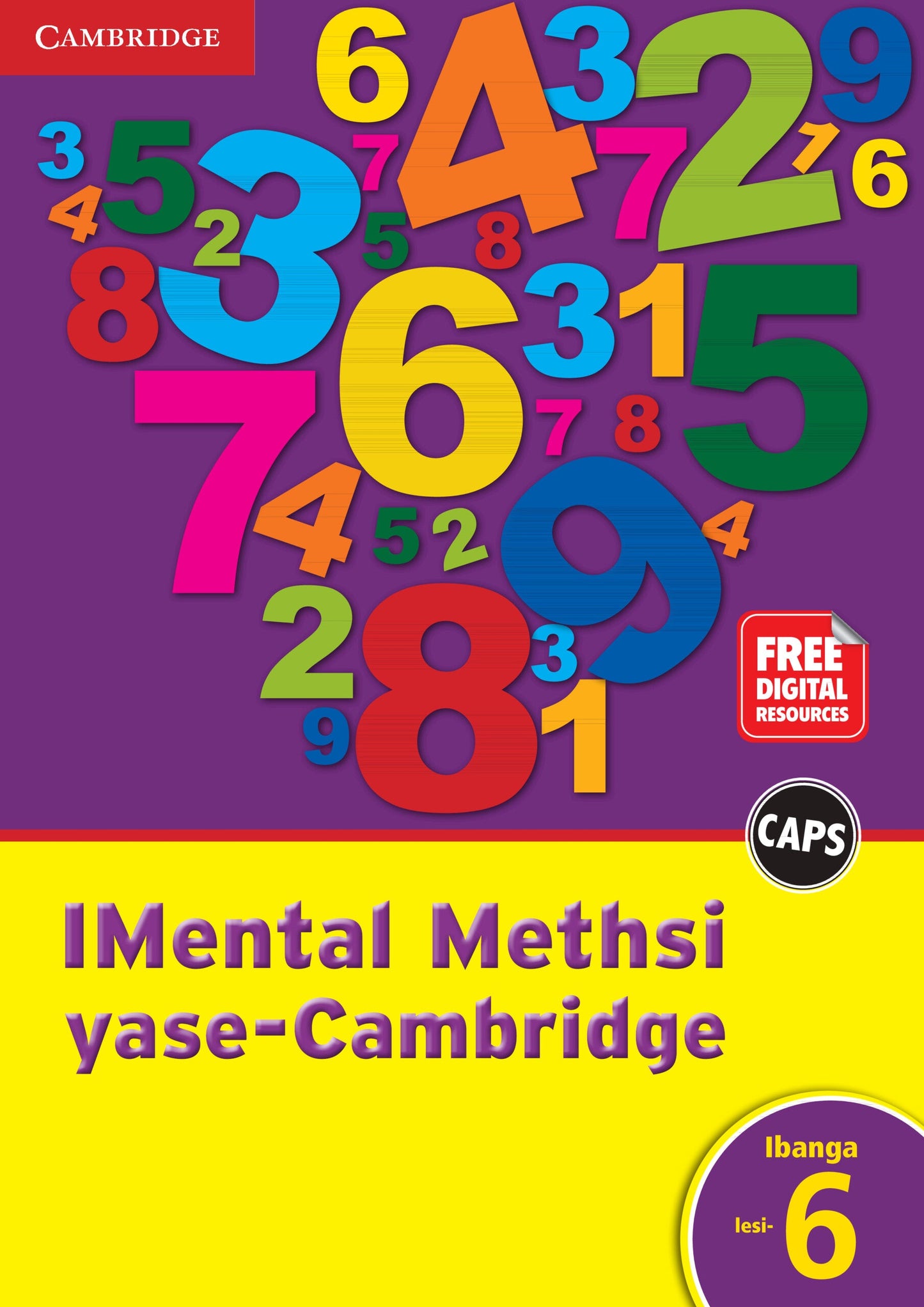 Cambridge Mental Maths Ibanga 6 isiXhosa ISBN/SKU: 9781108438063