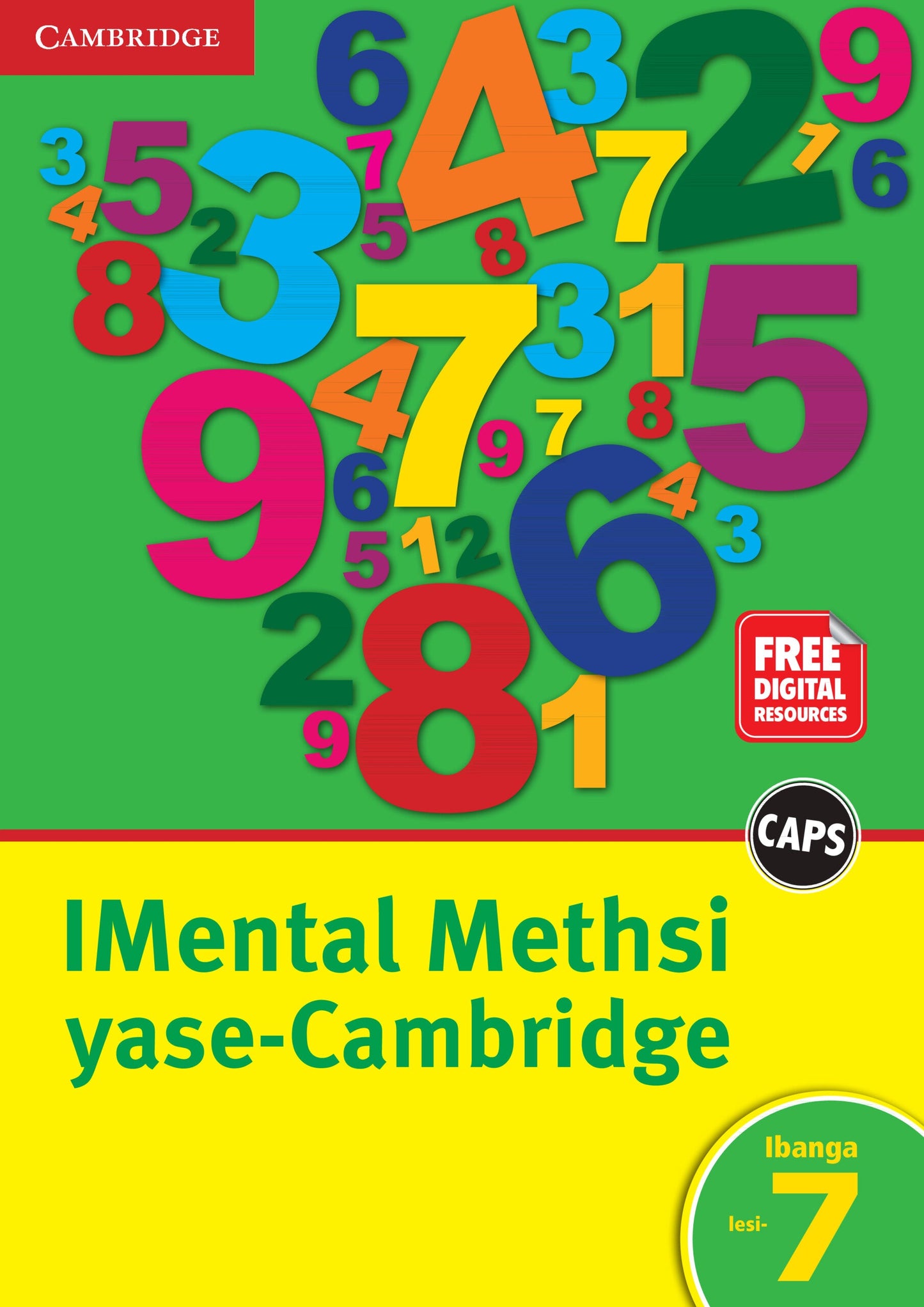 Cambridge Mental Maths Ibanga 7 isiXhosa ISBN/SKU: 9781108438070