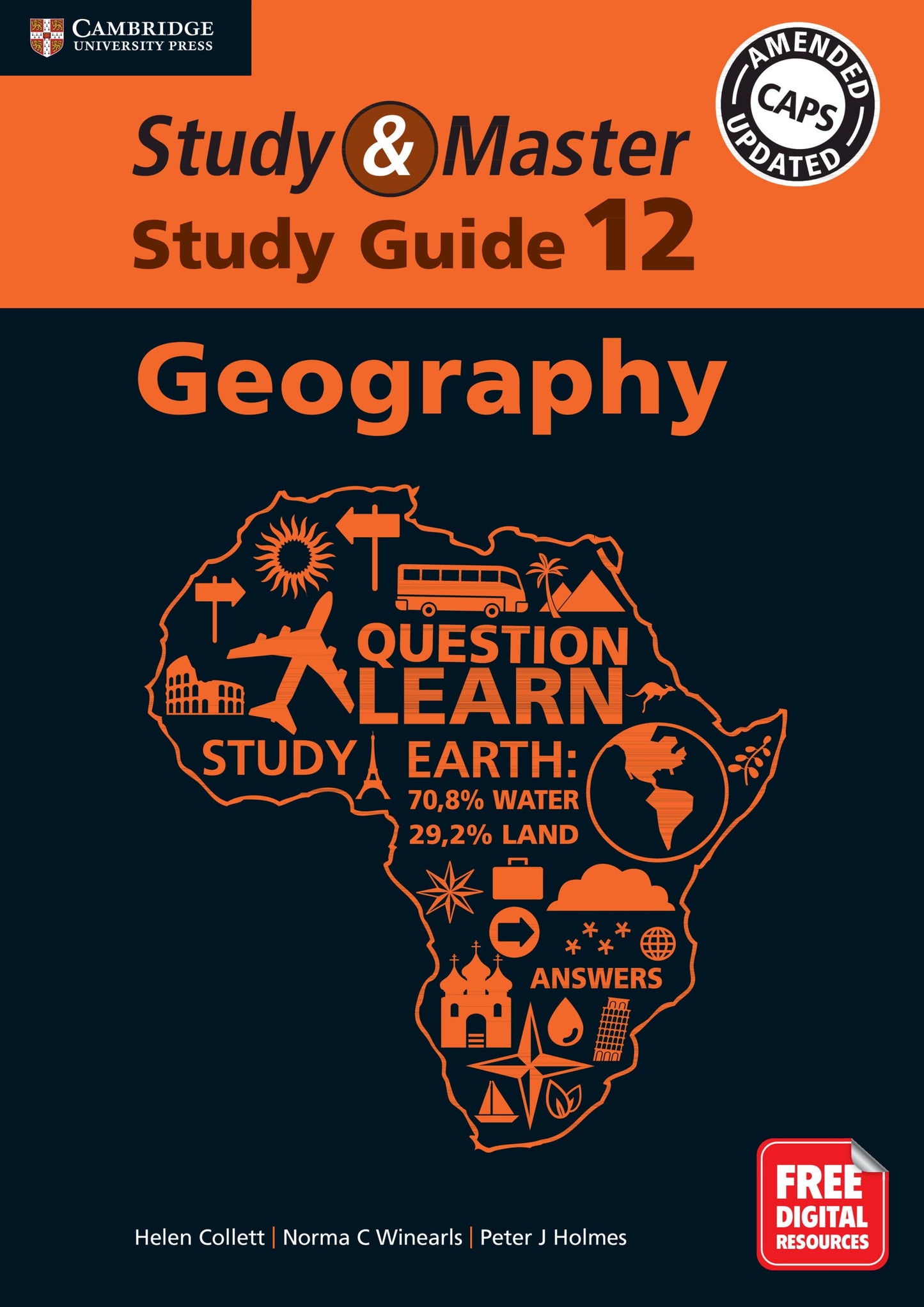 Study & Master Geography Study Guide Grade 12 ISBN/SKU: 9781108591409