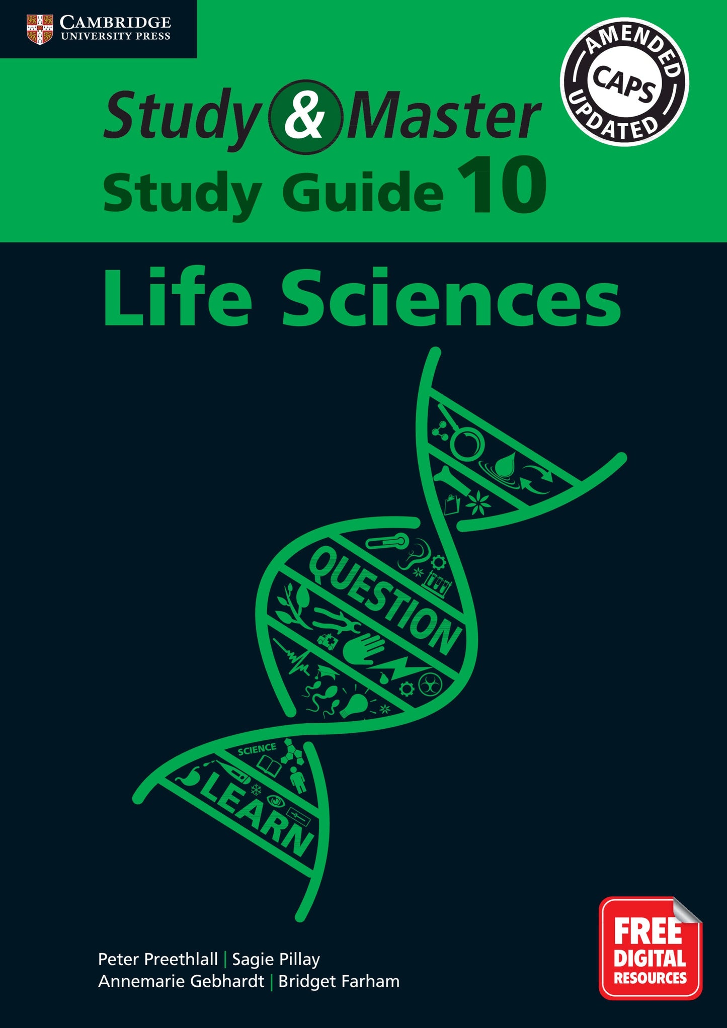 Study & Master Life Sciences Study Guide Grade 10 ISBN/SKU: 9781108629355
