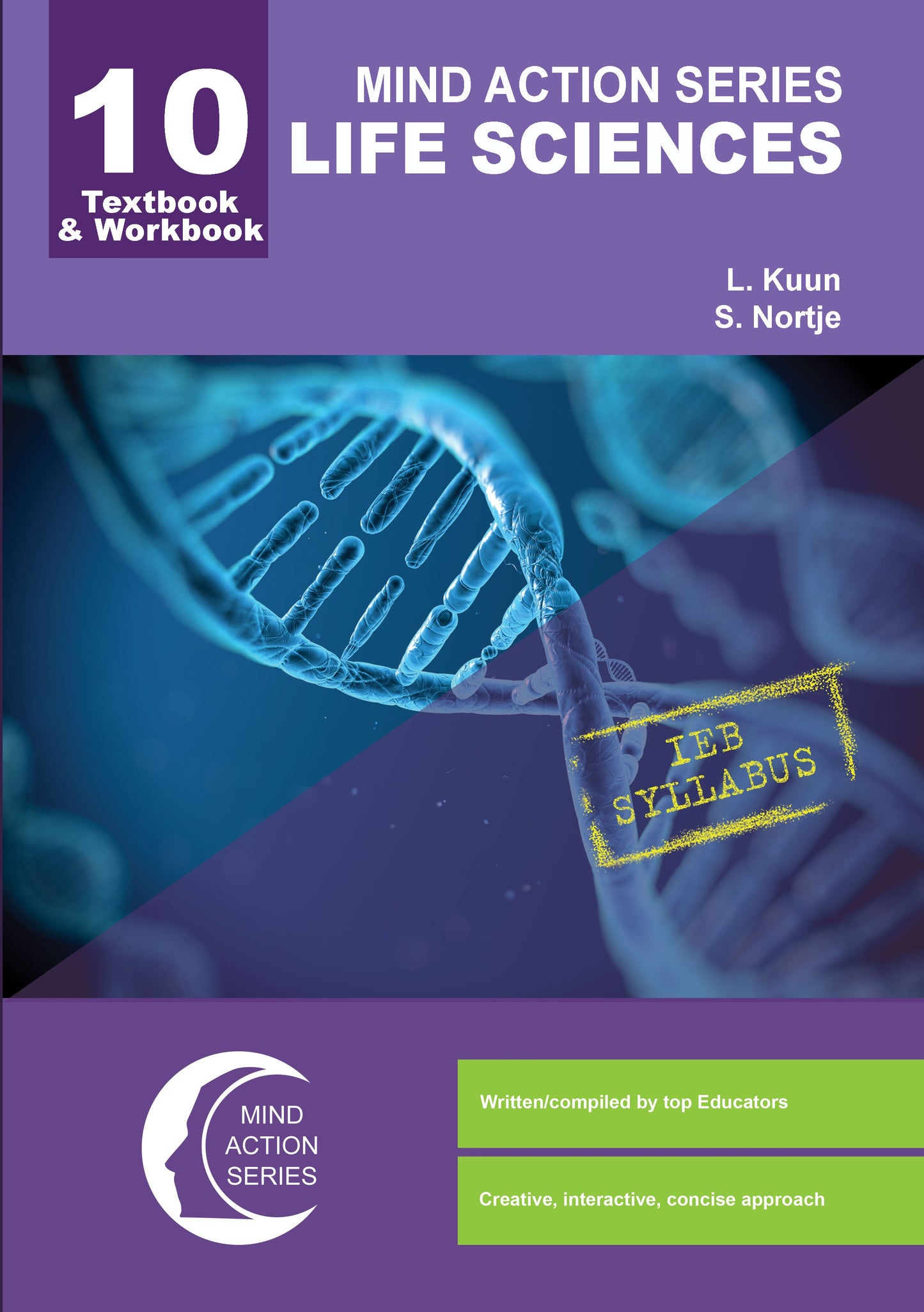 Mind Action Series Life Sciences Textbook & Workbook IEB - (2019) GR 10 Printed-Punched ISBN/SKU: 9781776116171 (LFS123)