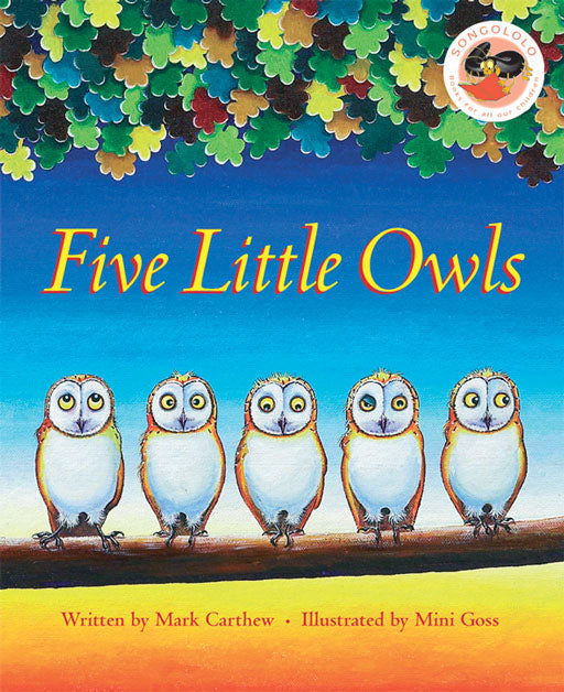 Five Little Owls ISBN/SKU: 9781919888743