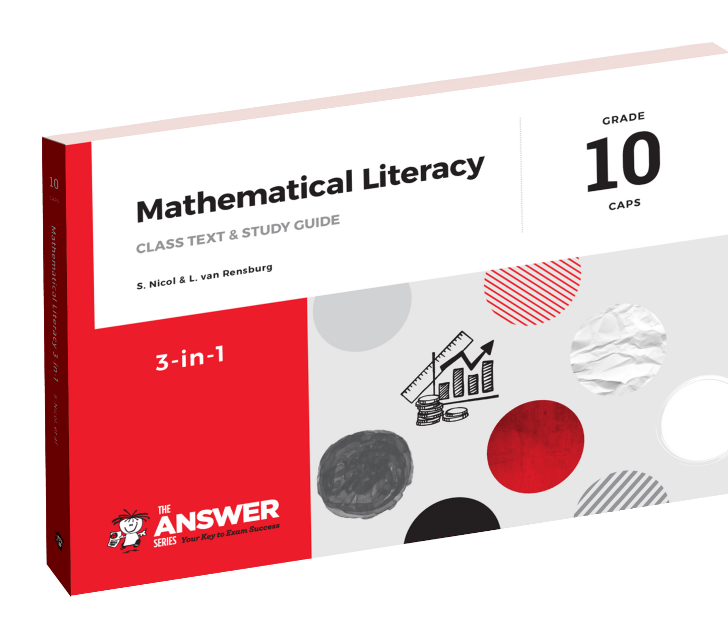 The Answer Series Gr 10 Maths Literacy '3 in 1' ISBN/SKU: 9781920297817