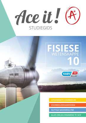 Ace It! Fisiese Wetenskappe Graad 10 ISBN/SKU: 9781920356149