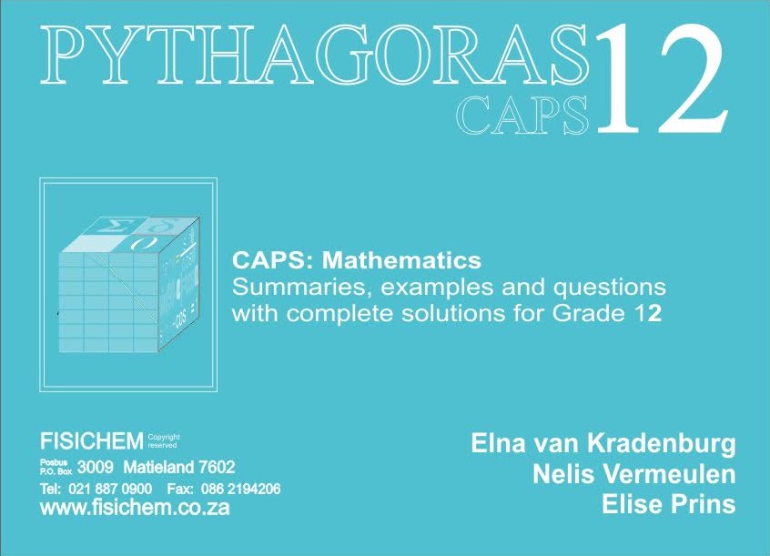 Pythagoras Grd 12 CAPS Eng ISBN/SKU: 9781868631537