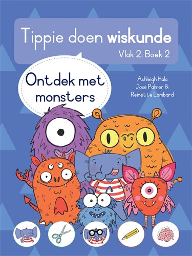 Tippie doen wisk (Vlak 2) Boek 2: Ontdek met monst ISBN/SKU: 9780637004855