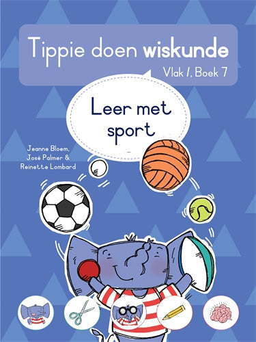 Tippie doen Wisk (Vlak 1) Boek 7: Leer met sport ISBN/SKU: 9780637001090