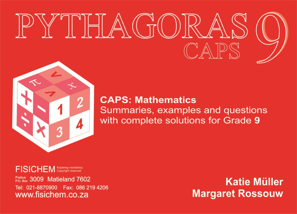Pythagoras Grd. 9 CAPS Eng ISBN/SKU: 9781868631551