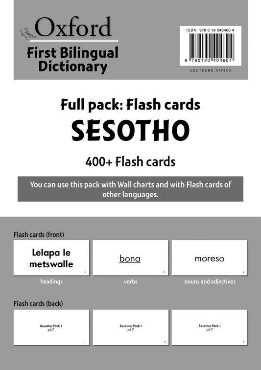 Oxford FiReading Scheme t Bilingualing Dict all caReadeReading Scheme Sesotho ISBN/SKU: 9780190404604