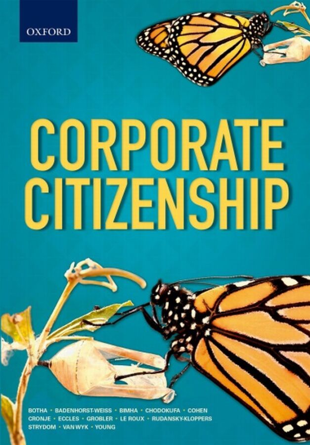 Corporate Citizenship ISBN/SKU: ISBN/SKU: 9780190407087