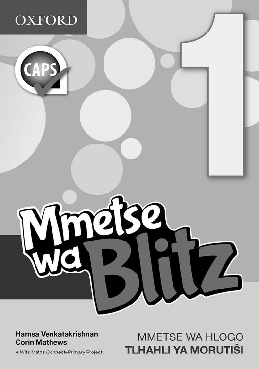 Blitz Mental Maths Gr1 TG Sepedi ISBN/SKU: 9780190407667