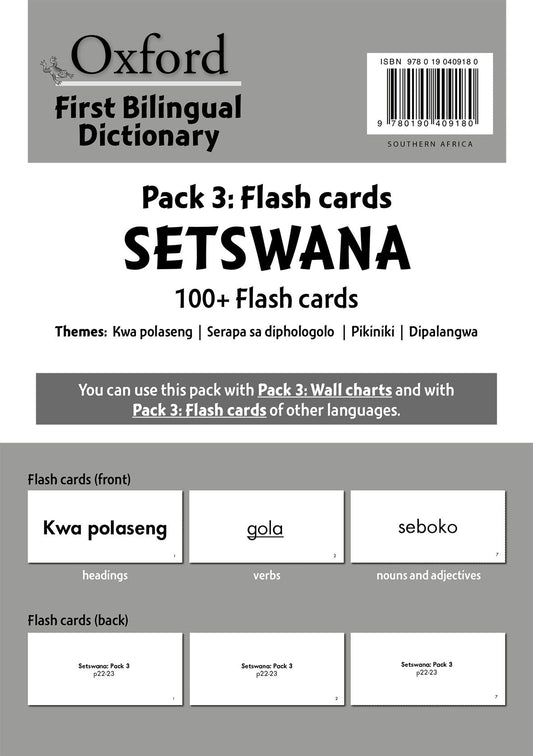 Oxford FiReading Scheme t Bilingualing Dict pck 3 caReadeReading Scheme Setswa ISBN/SKU: 9780190409180