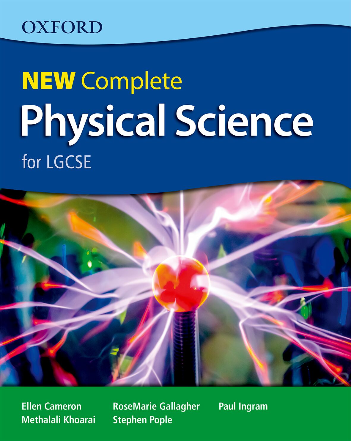 New Complete Physical Sciences for LGCSE ISBN/SKU: 9780190412685