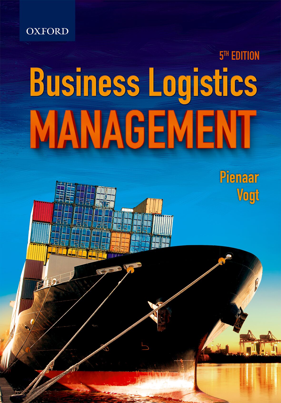 Business Logistics Management 5e ISBN/SKU: ISBN/SKU: 9780190415662
