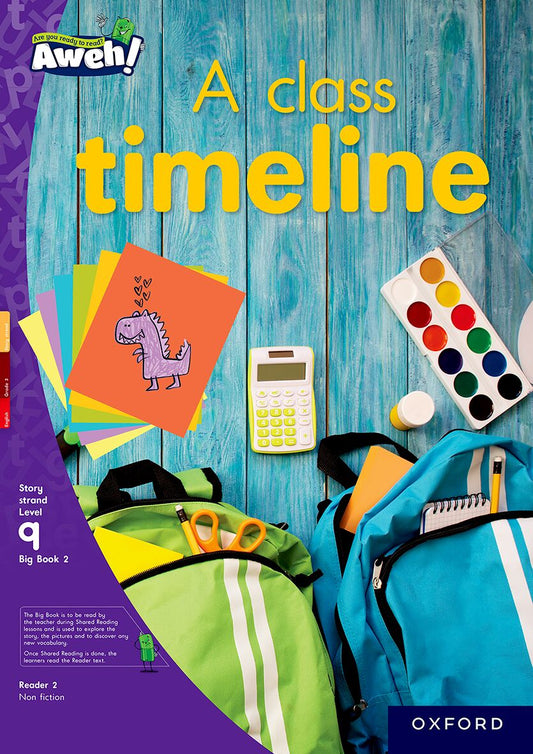 Aweh! English Gr3 L9 BB2 ISBN/SKU: 9780190733797