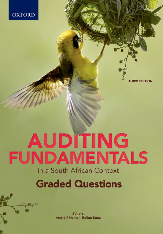 Auditing Fundamentals in a South African Context: Graded Question, 3e ISBN/SKU: ISBN/SKU: 9780190738587