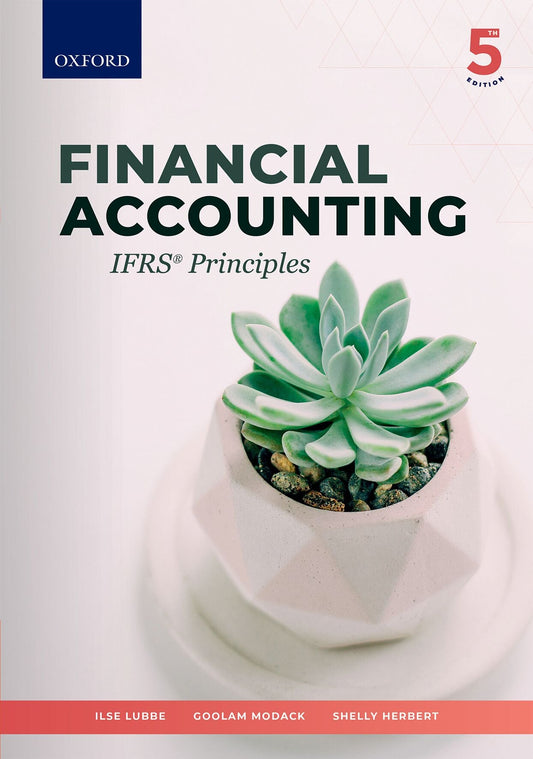 Financial accounting: IFReading Scheme Principles 5e ISBN/SKU: 9780190746926