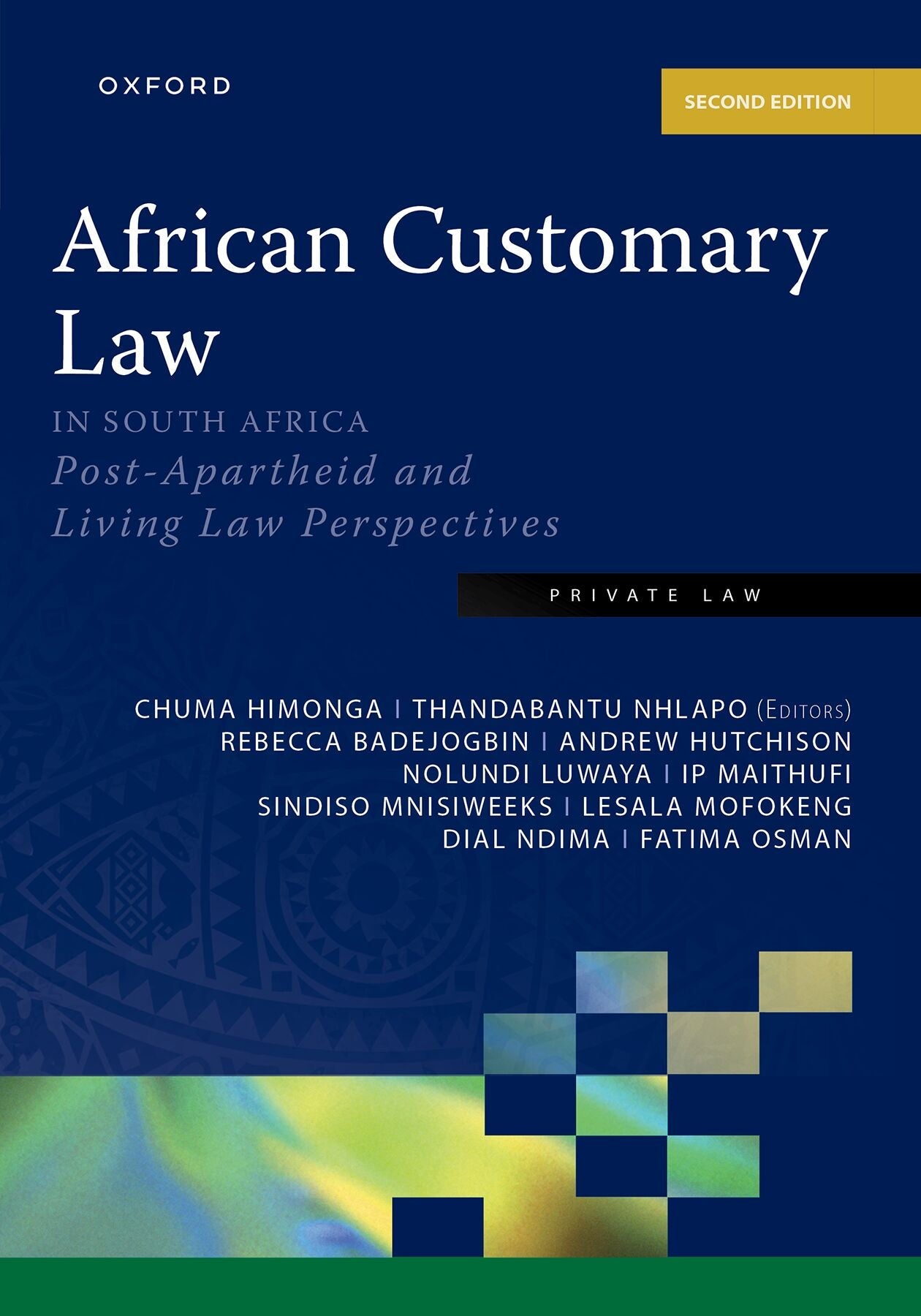 African Customary Law in South Africa 2e ISBN/SKU: ISBN/SKU: 9780190748487