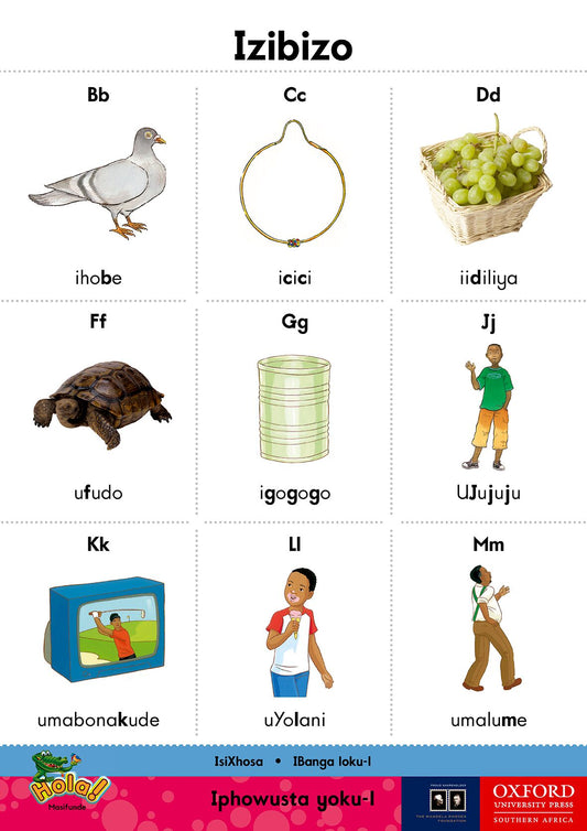 Hola Gr1 PosteReading Scheme (4) (Xho) ISBN/SKU: 9780195986846