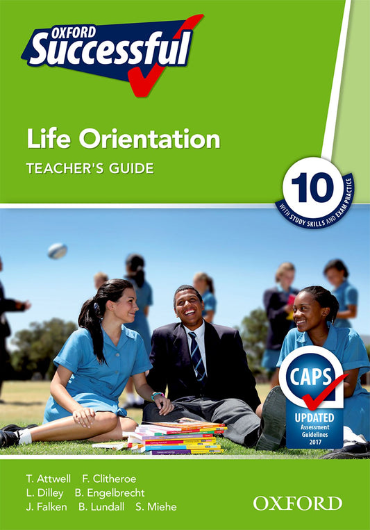 Oxford Successful Life Orientation Gr10 TG (CAPS) ISBN/SKU: 9780195996845