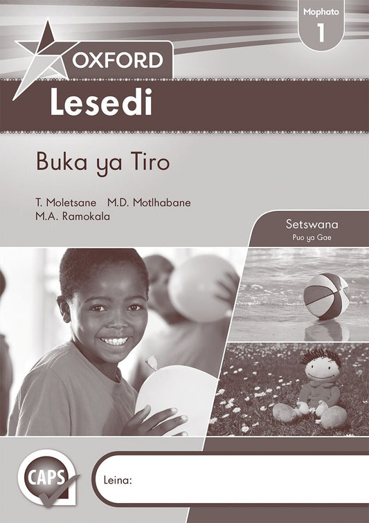 Oxford Lesedi Gr1 Wbk ISBN/SKU: 9780199043347