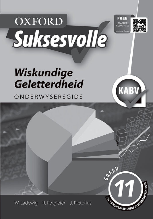 Oxford Suksesvolle Wiskunde Geletterheid Gr11 OG ISBN/SKU: 9780199046096