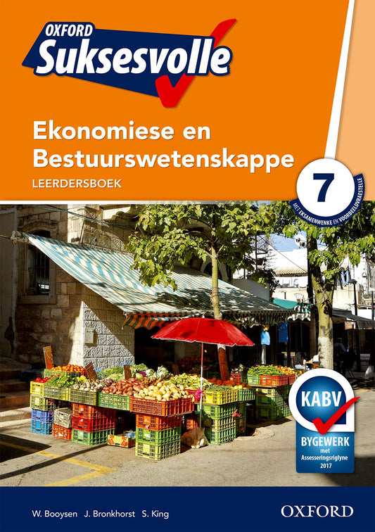 Oxford Suksesvolle Ekon & BestuuReading Scheme Gr7 LB (CAPS) ISBN/SKU: 9780199046249