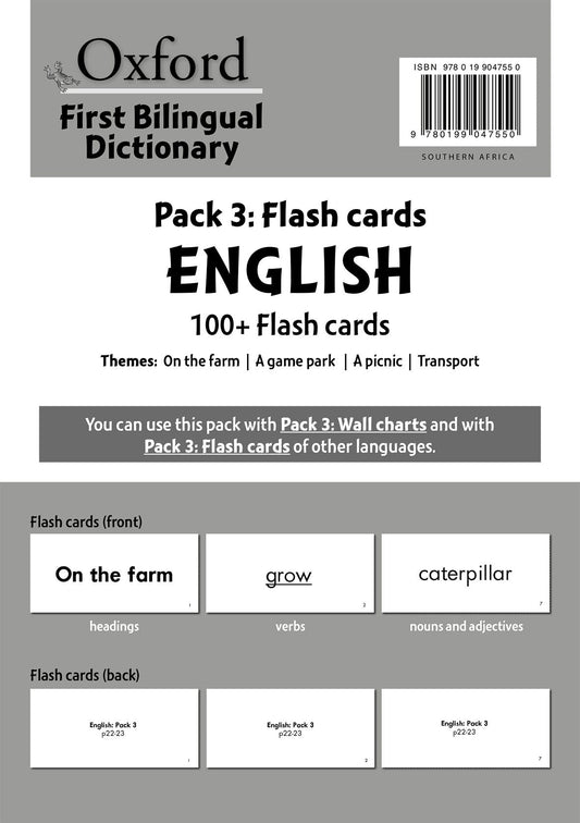 Oxford FiReading Scheme t Bilingualing Dict Pack3 CaReadeReading Scheme Eng ISBN/SKU: 9780199047550