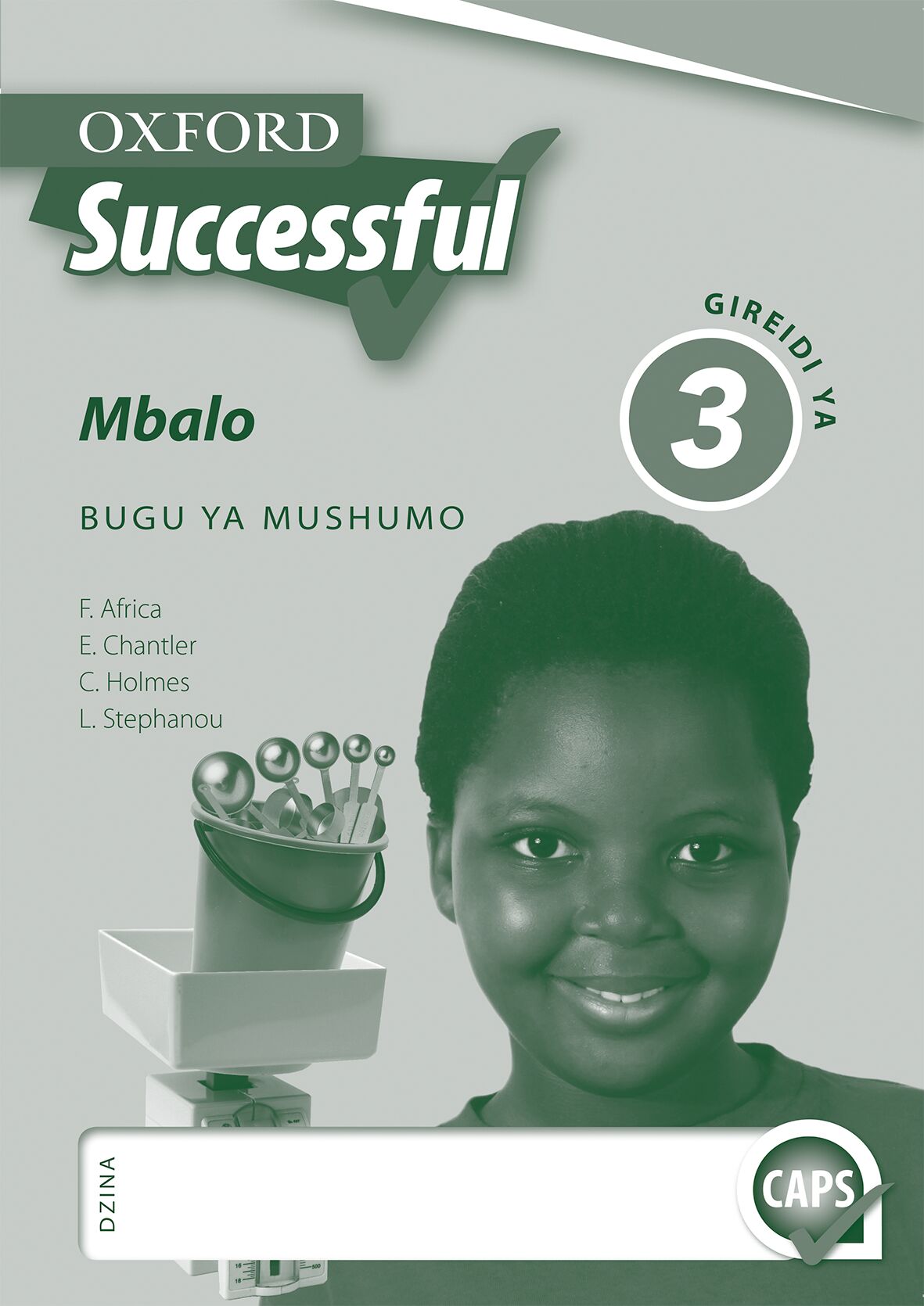 Oxford Successful Mathematics Gr3 WB (Tsh) (CAPS) ISBN/SKU: 9780199059294