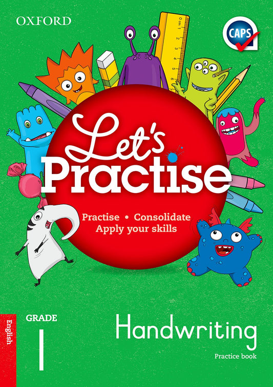 Oxford Reader Let's Practicetise Handwriting Gr 1 ISBN/SKU: 9780199075607