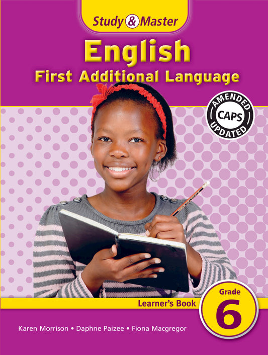 Study & Master English First Additional Language Learner's Book Grade 6 ISBN/SKU: 9780521188999