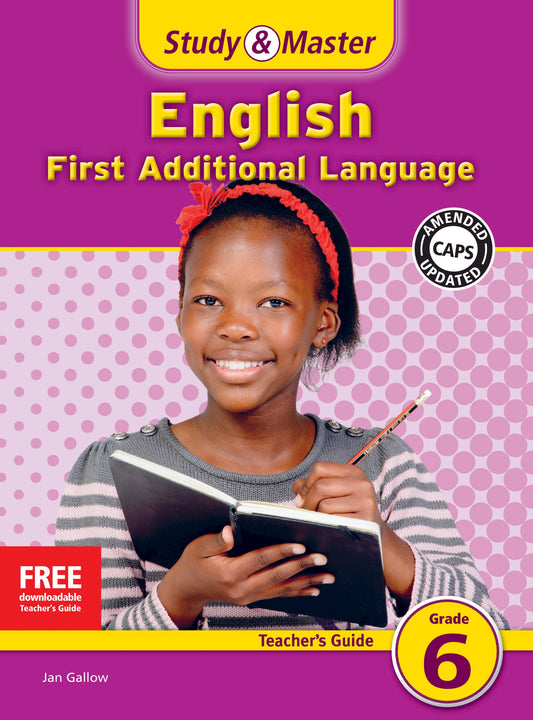 Study & Master English First Additional Language Teacher's Guide Grade 6 ISBN/SKU: 9780521189033