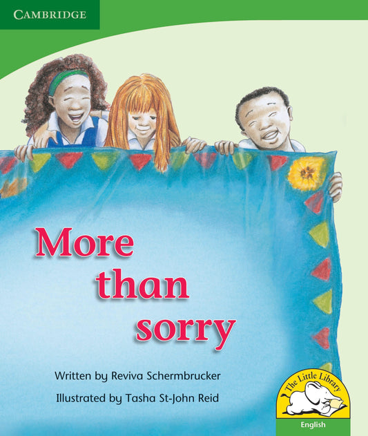 More than sorry ISBN/SKU: 9780521719575