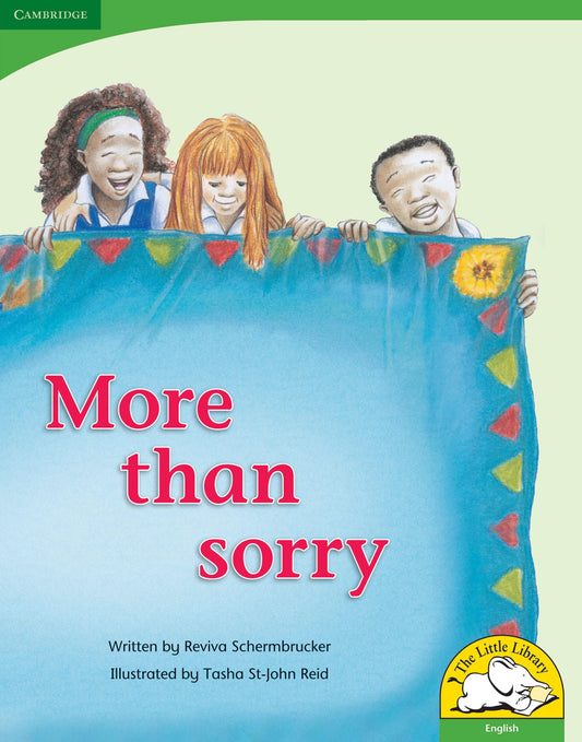 More than sorry (Big Book version) ISBN/SKU: 9780521719582