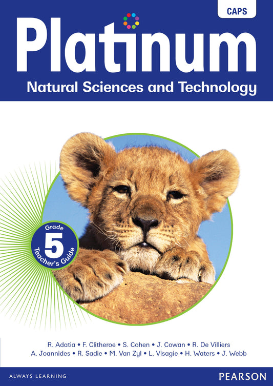 Platinum Natural Sciences and Technology Grade 5 TG (Includes Photocopiable WB) ISBN/SKU: 9780636137356