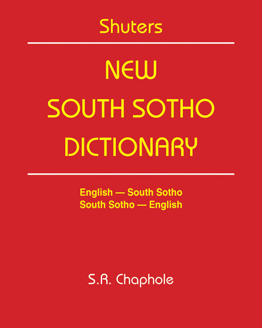 Shuters New South Sotho Dictionary (English) ISBN/SKU: 9780796010469