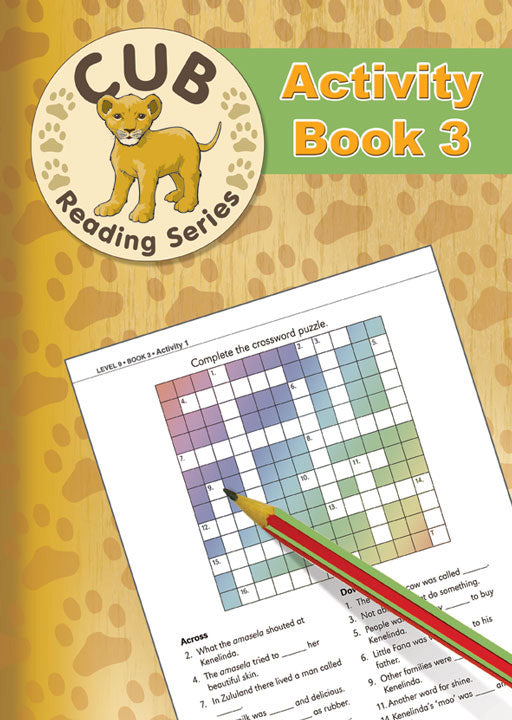 Cub Reading Scheme (English) Activity Bk 3 (Level 9 - 12) ISBN/SKU: 9780796033062