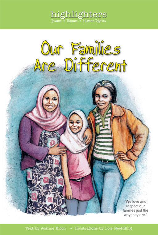 Highlighters (Eng) Our Families Are Different ISBN/SKU: 9780796038241